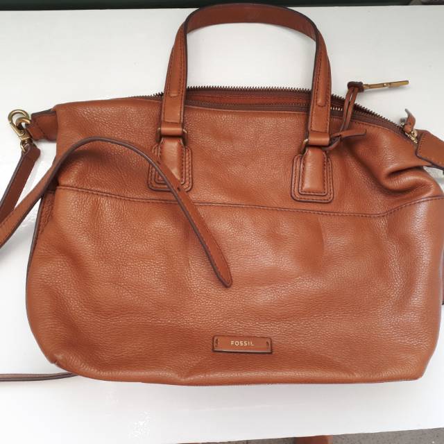 Preelove Tas Fossil Julia Satchel Leather