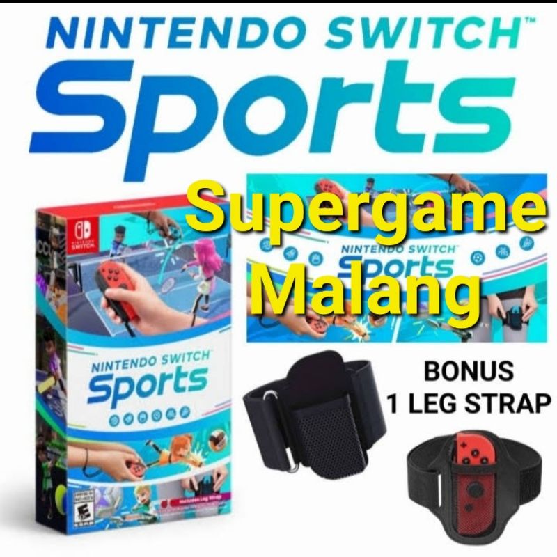 Jual Nintendo Switch Sports Sport Leg Strap Lite V2 Oled Cd Game Gaming