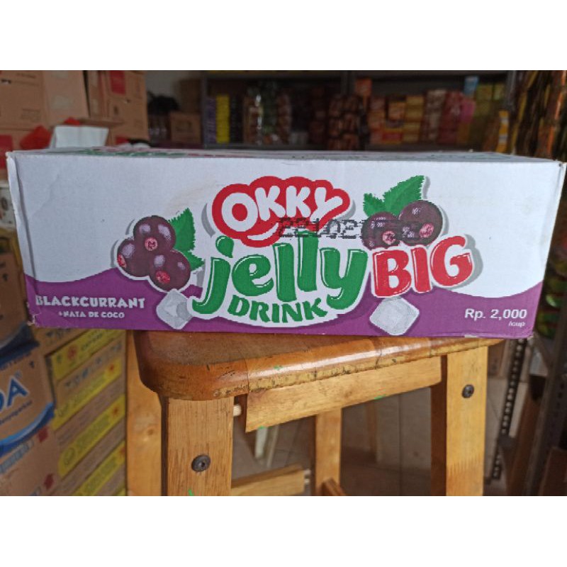 Jual Okky Jelly Drink Ukuran Big Rasa Anggur Nata De Coco 220 Ml Shopee Indonesia 3025