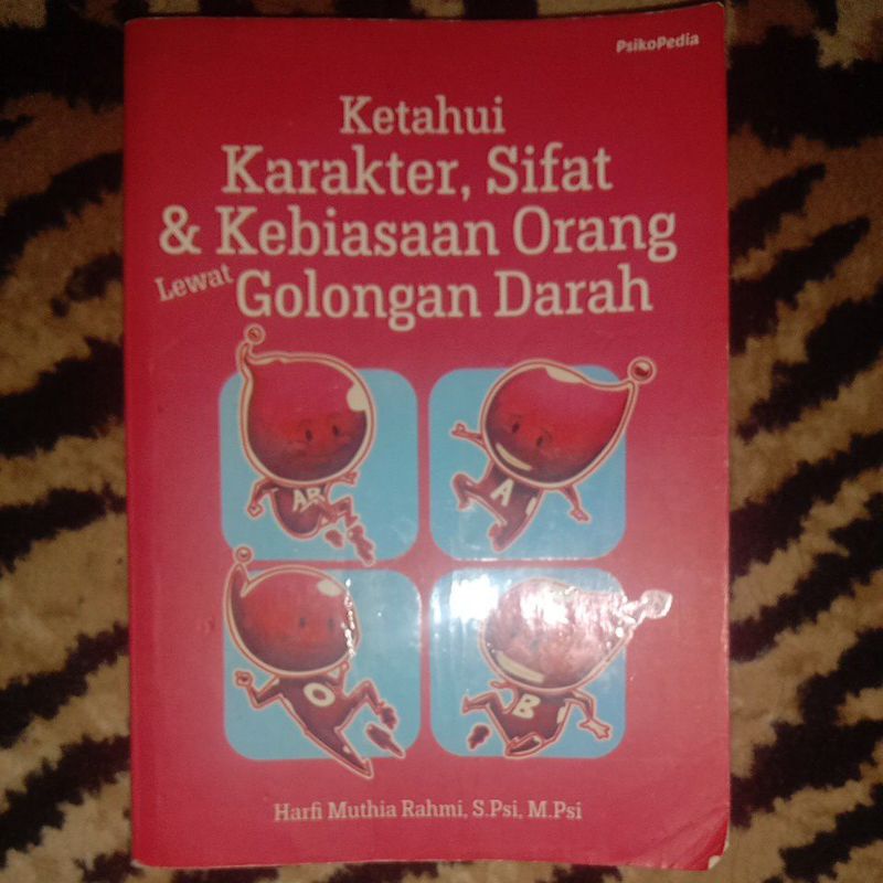 Jual Ketahui Karakter, Sifat & Kebiasaan Orang Lewat Golongan Darah ...