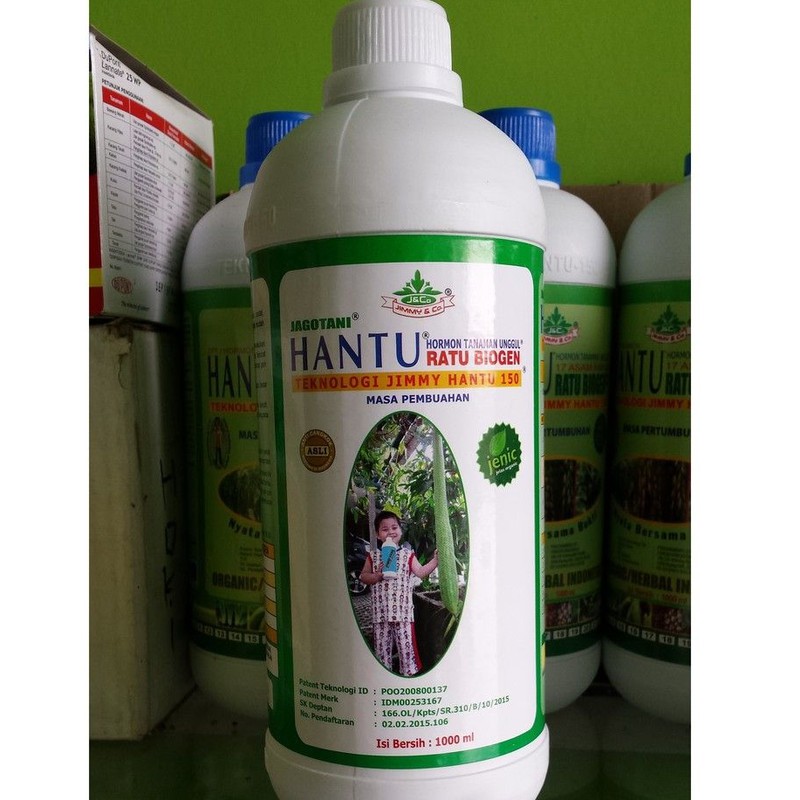 Jual Pupuk Jimmy Hantu Masa Pembuahan Hormon Tanaman Unggul Npk Jagotani 1000ml Ratu Biogen 