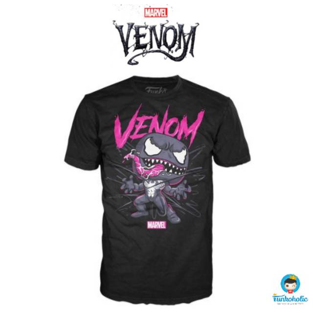 Jual Funko POP! Tees Marvel Venom - Venom with Goop | Shopee Indonesia