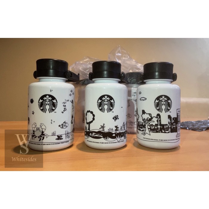 Jual Starbucks X Kreaby Original 1L Liter Plastic Reusable Bottle