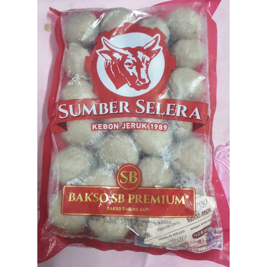 Jual Sumber Selera Bakso Sb Premium Isi 25 Butir Shopee Indonesia