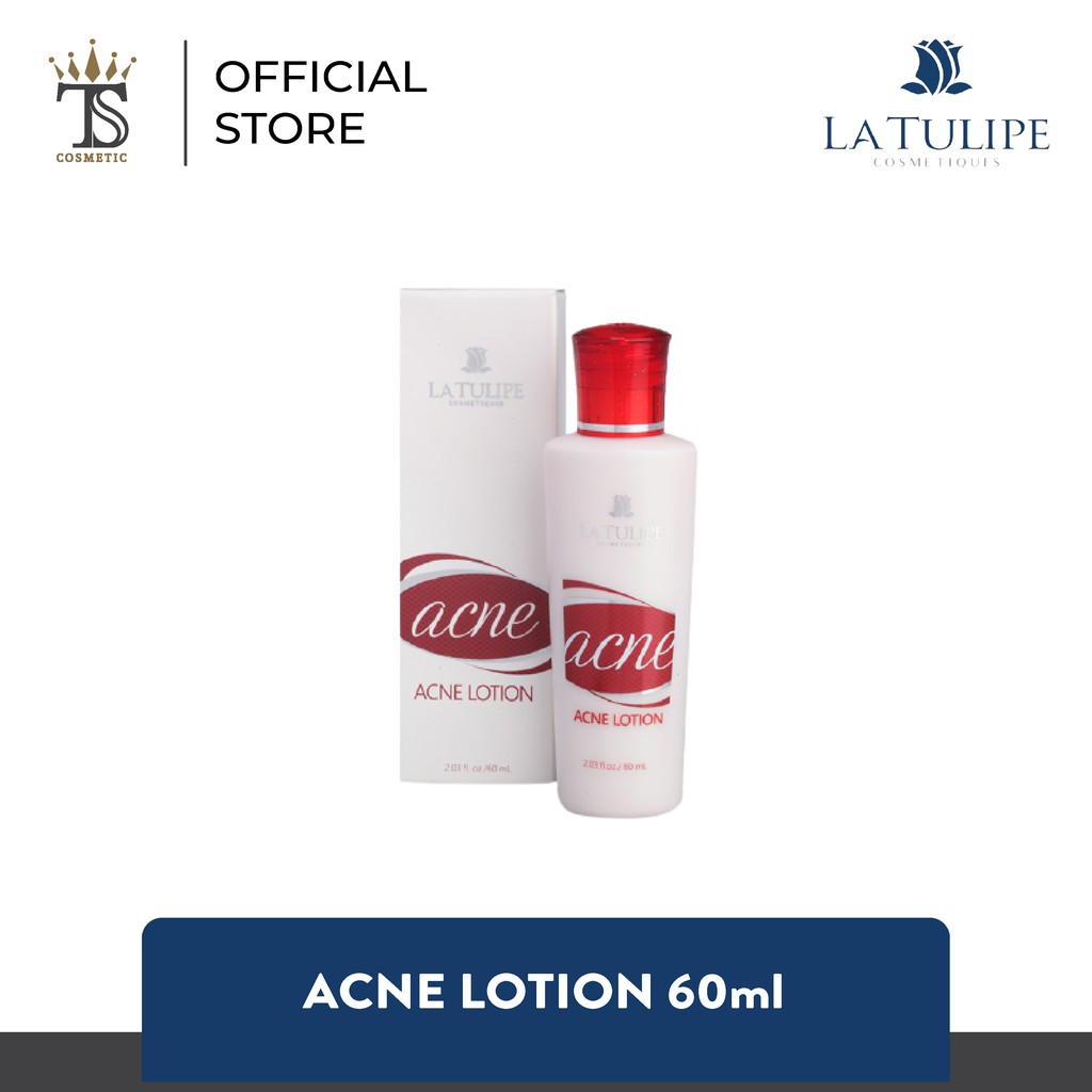Jual La Tulipe Acne Lotion 60mL Shopee Indonesia