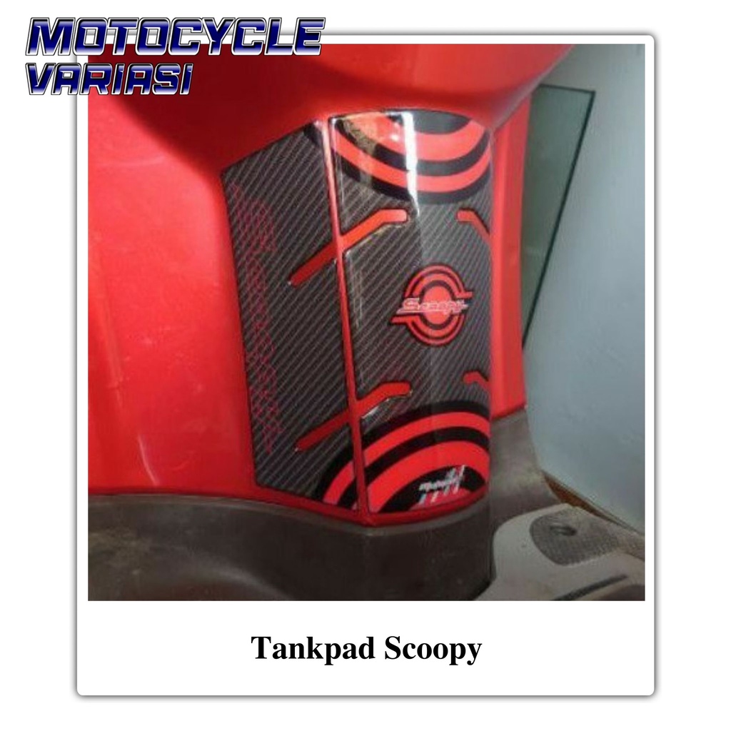 Jual Stiker Resin Tankpad Scoopy Deckpad Dashboard Honda Scoopy Shopee Indonesia