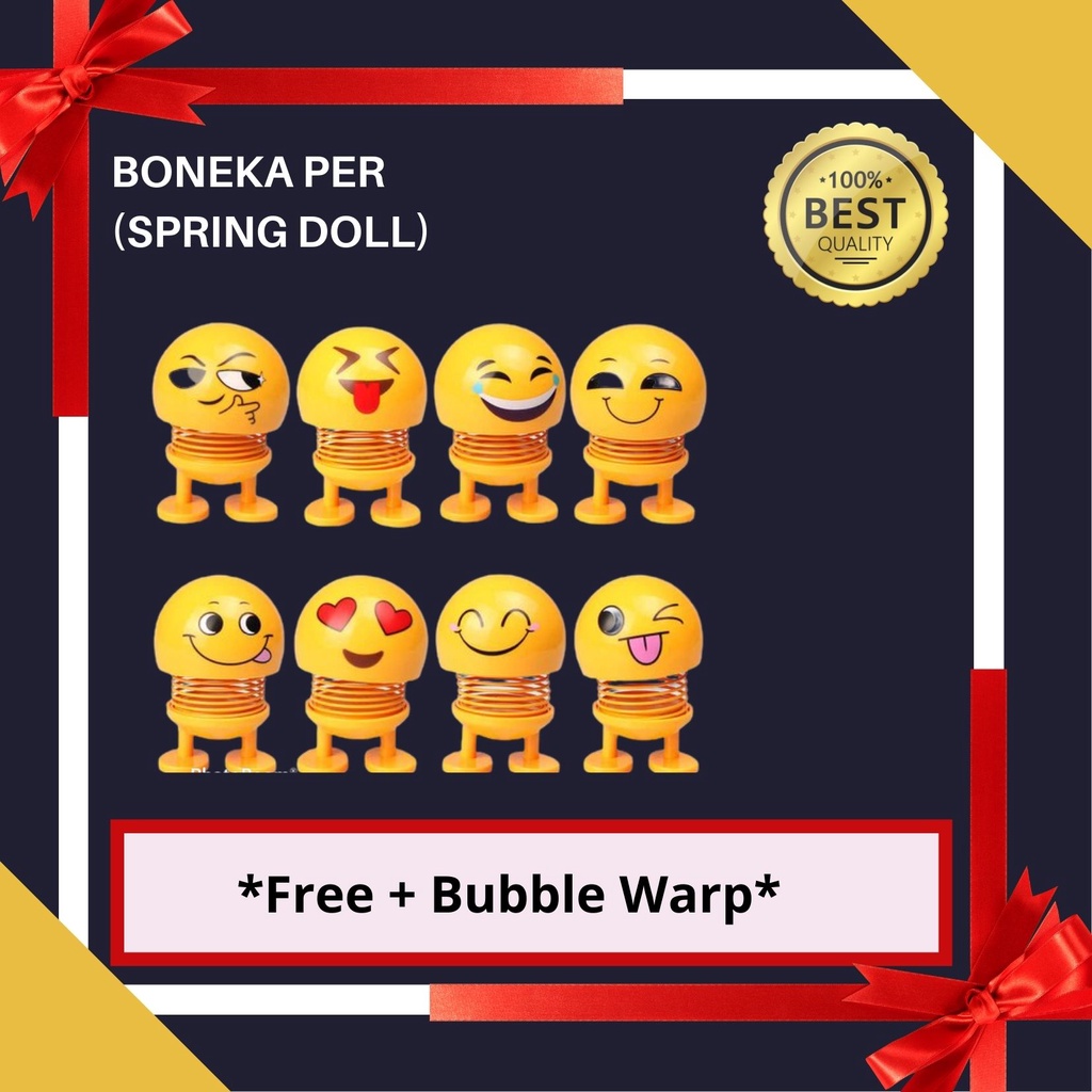 Jual BONEKA PER EMOTICON - SRPING DOLL [RANDOM] | Shopee Indonesia
