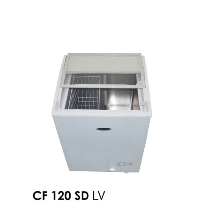 Jual CHEST FREEZER BOX FRIGIGATE BY SHARP CF 120SD LV LEMARI PEMBEKU ...