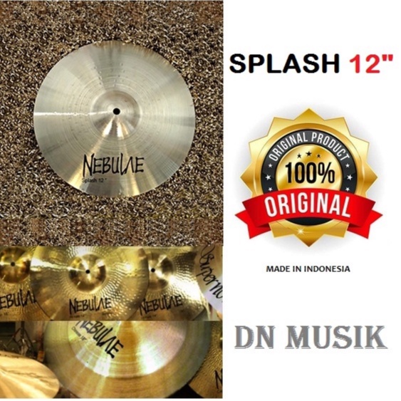 Jual CYMBAL SPLASH 12" NEBULAE ORIGINAL Shopee Indonesia