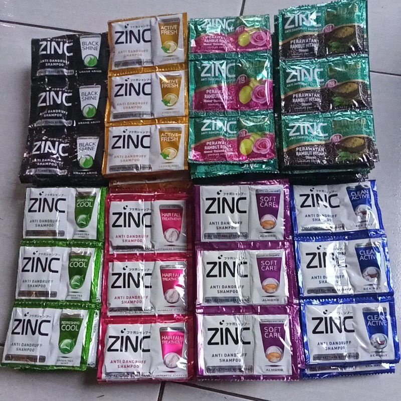 Jual Zinc Shampoo Sachet | Shopee Indonesia