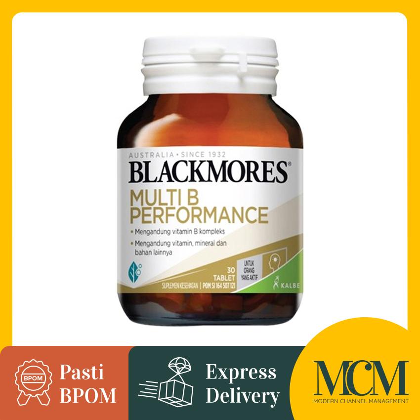 Jual Blackmores Multi B Performance - 30 Tablet - Obat Anti Stres ...