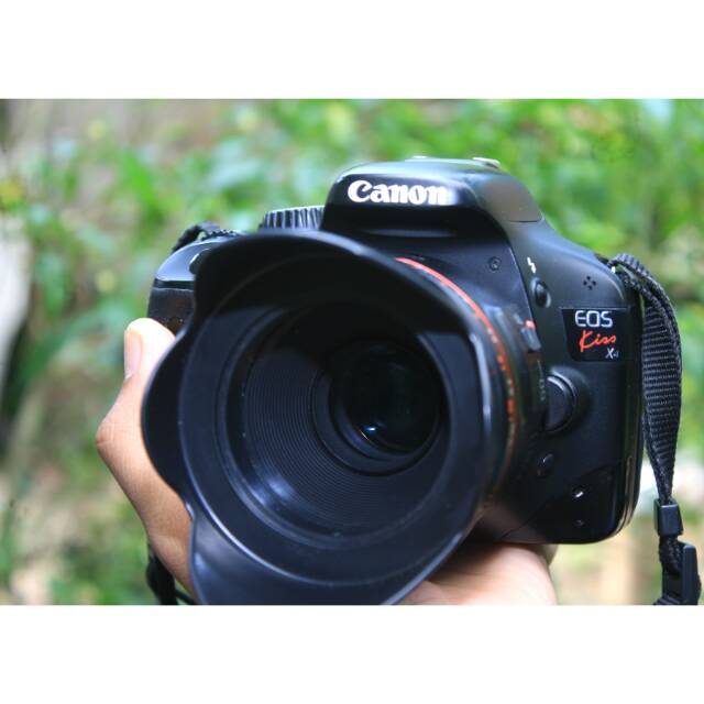 Canon EOS Kiss X4 (550D) + Fix YN Mark II second murah lensa bokeh