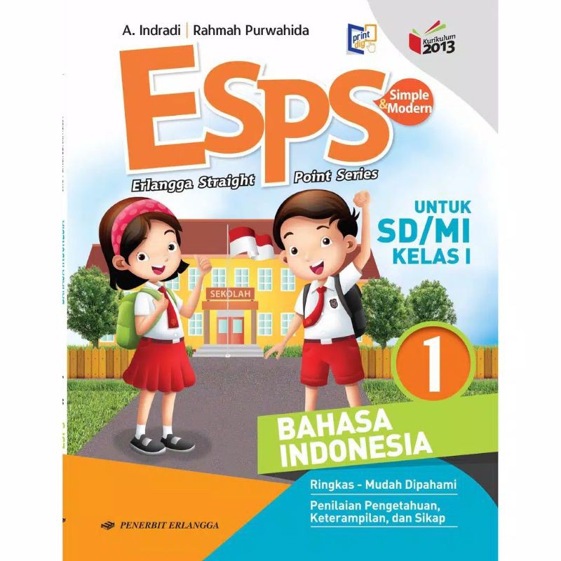 Jual BUKU ESPS BAHASA INDONESIA SD/MI KELAS 1 2 3 4 5 6 PENERBIT ...