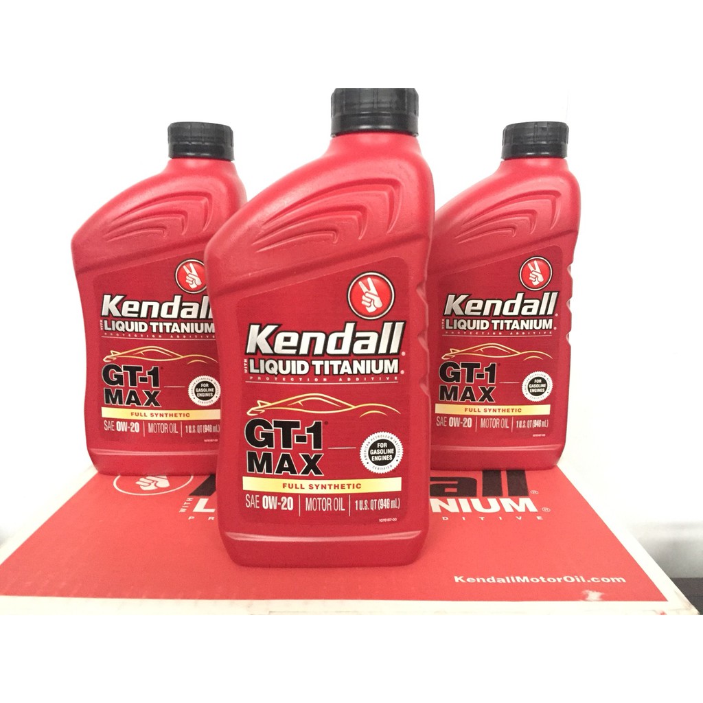 Jual Kendall Oil GT-1 Max 0W 20 Fully Synthetic | Shopee Indonesia