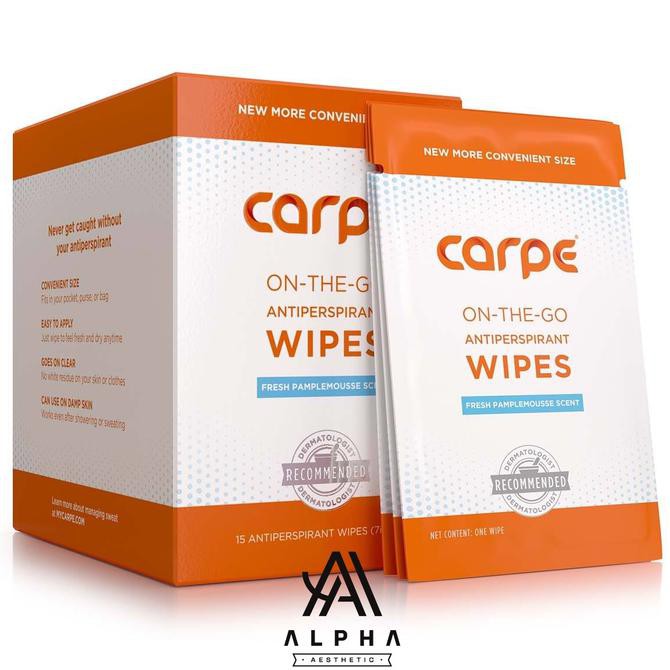 Jual Carpe Lotion Obat Hiperhidrosis Anti Perspirant keringat berlebihan Wipe Shopee Indonesia