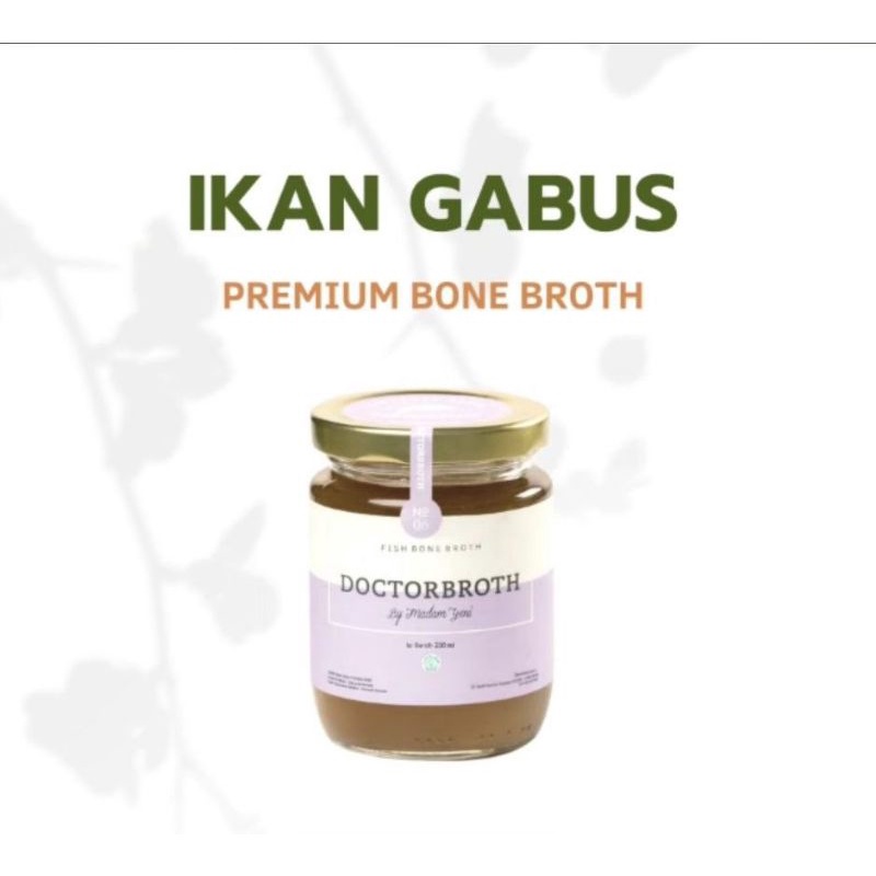 Jual Gabus Fish/ Ikan Kutuk Bone Broth, Doctor Broth Bintaro Shopee