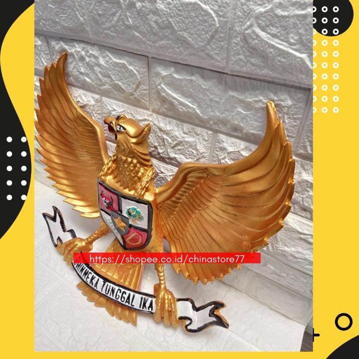 Jual Wmg Pajangan Dinding Garuda Pancasila Dimensi Fiber Lambang Negara Logo Burung Garuda