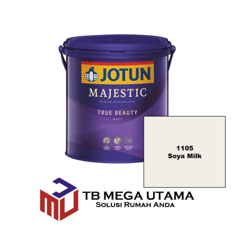 Jual Jotun Majestic True Beauty Matt 1105 Soya Milk 2,5 Liter | Cat ...