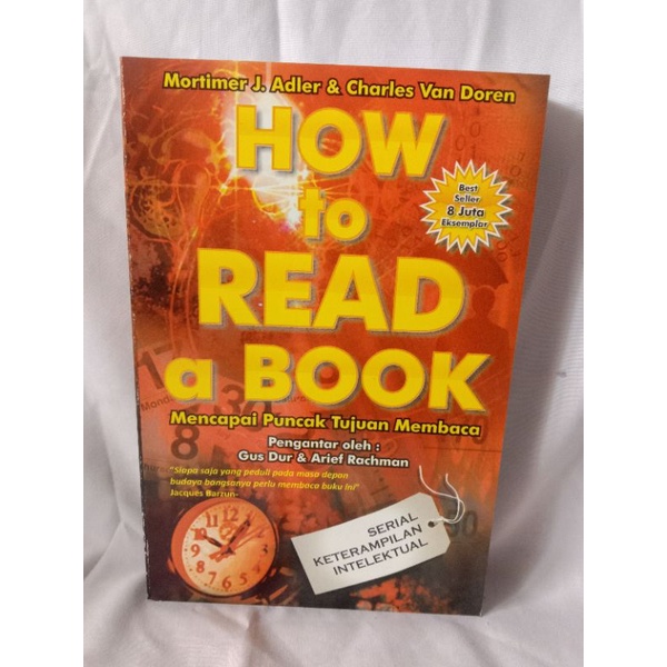 Jual HOW TO READ A BOOK OLEH MORTIMER J. ADLER & CHARLES VAN DOREN ...