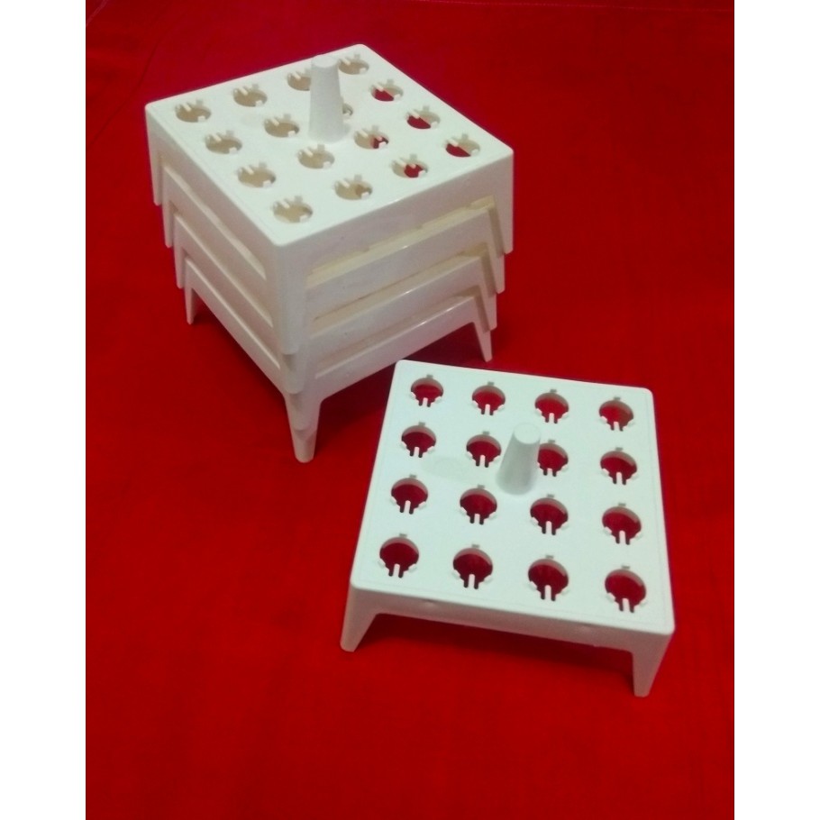 Jual Nalgene Floating MicroTube Rack Square Polypropylene 1.5 ml ...