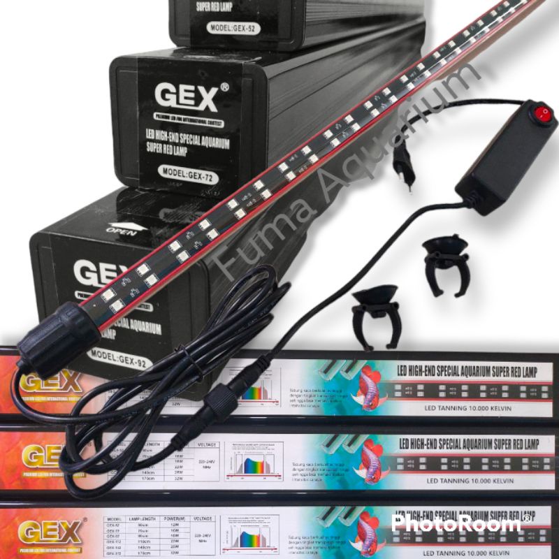 Jual Lampu Tanning View Red Arwana GEX-52 GEX -72 GEX-92 Special Super ...