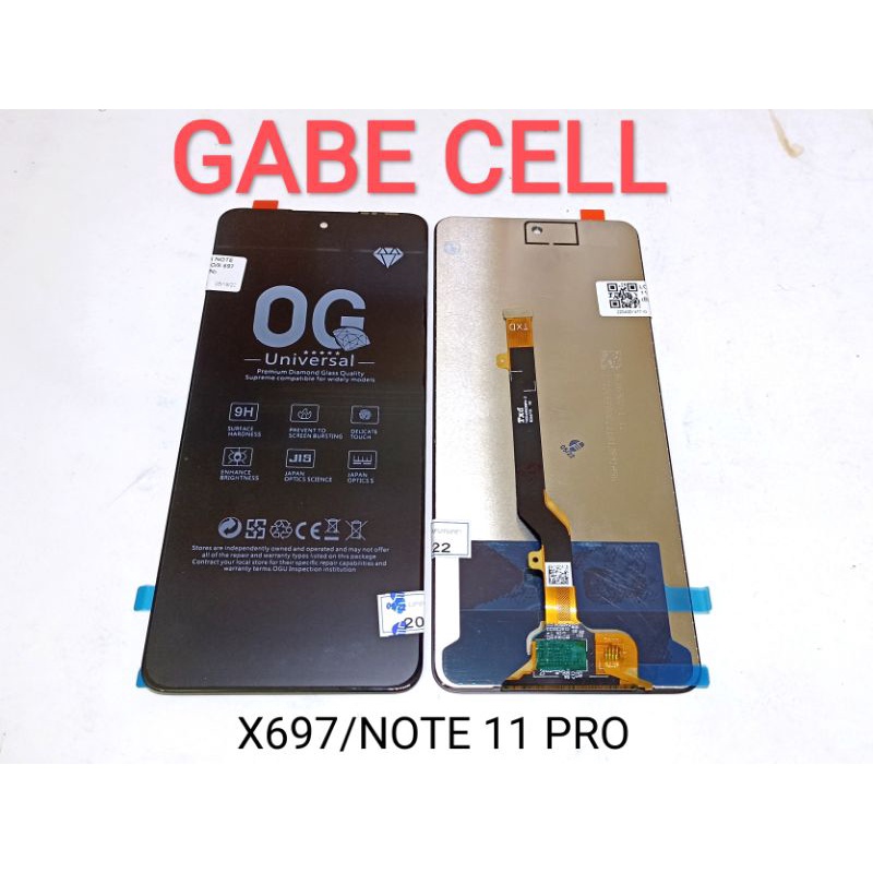 Jual LCD INFINIX X663/X670/NOTE 11/NOTE 12/G96 FULLSET TOUCHSCREEN ...
