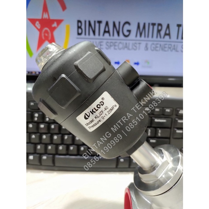 Jual KLOD ANGLE SEAT VALVE PISTON VALVE KLOD KLJZF-40 PN25 1 1/2 ...