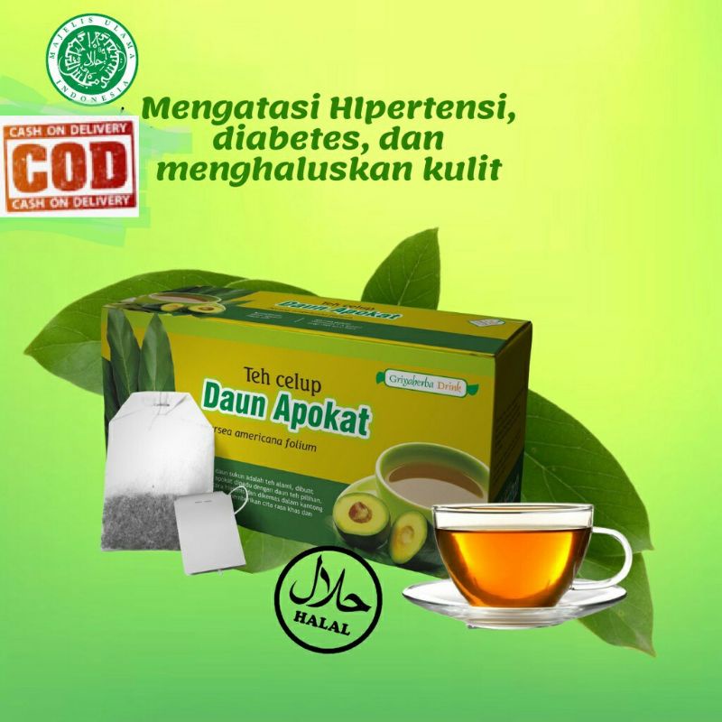 Jual Teh Daun Apokat Alpukat Herbal Mujarab Atasi Hipertensi Dan Batu