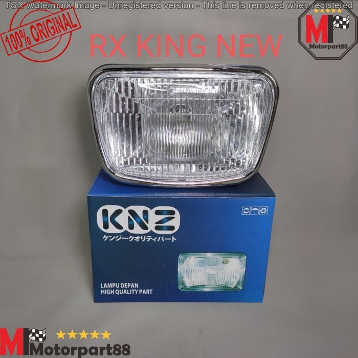 Jual REFLEKTOR LAMPU DEPAN ASSY RX KING NEW RXK HITAM KNZ | Shopee ...