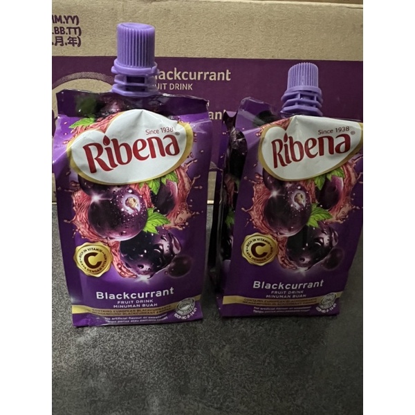 Jual Ribena Blackcurrantfruit Drinkminuman Buah 330ml Shopee Indonesia