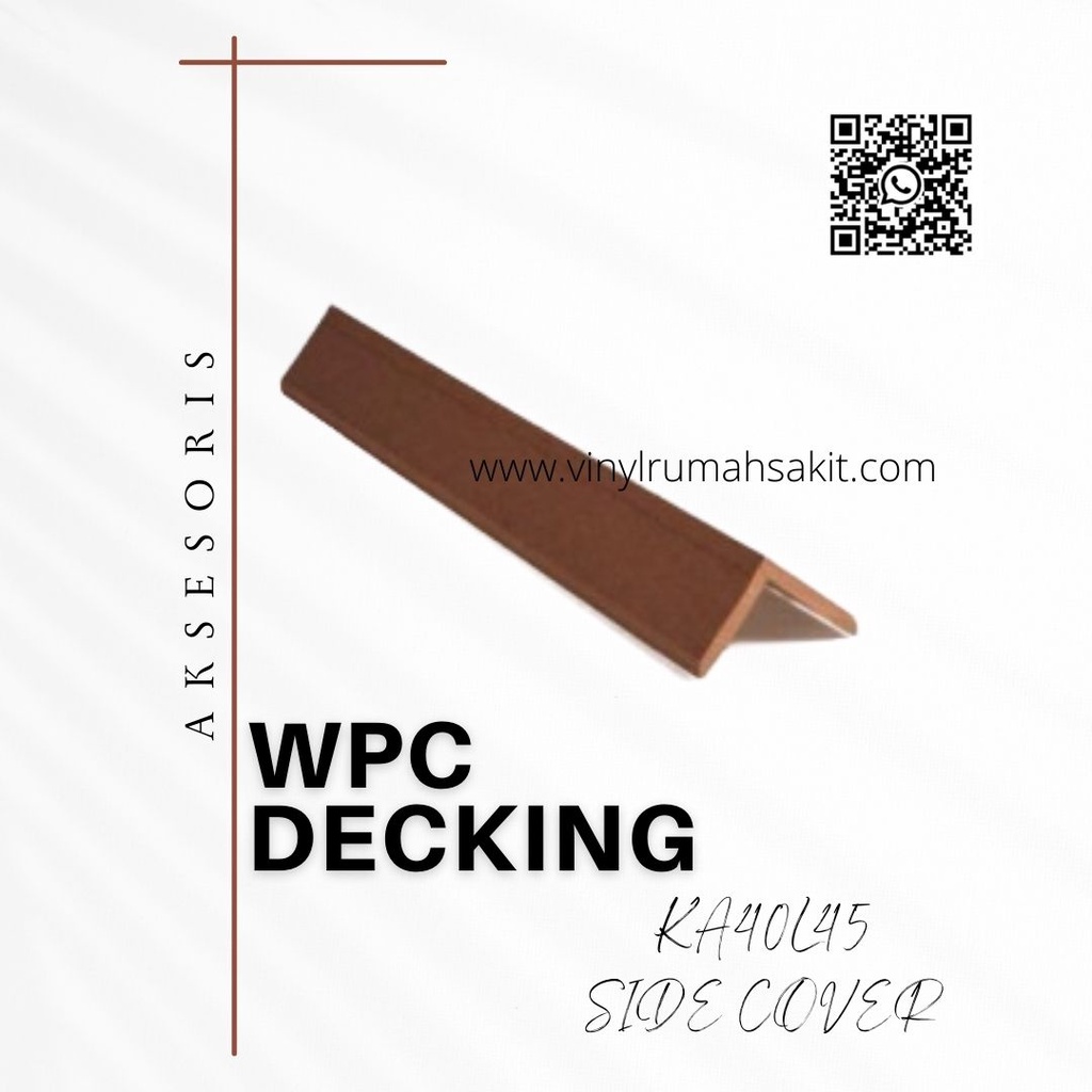 Jual WPC DECKING Kode KA40L45 - Aksesoris untuk Pemasangan Decking ...