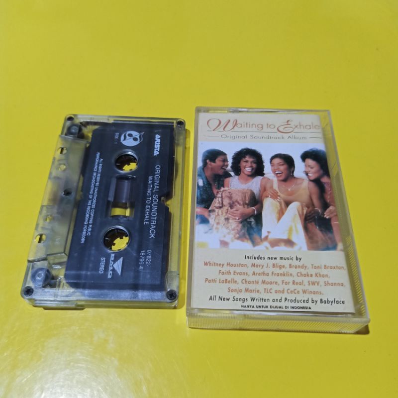 Jual Kaset WHITNEY HOUSTON Waiting To Exhale Ost | Shopee Indonesia