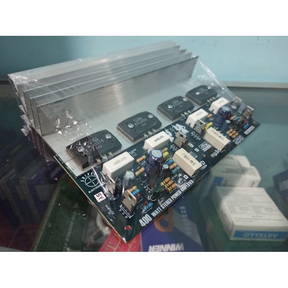 Jual POWER KIT Amplifier Audio Profesional STEREO SANKEN 400w ALTIS ...