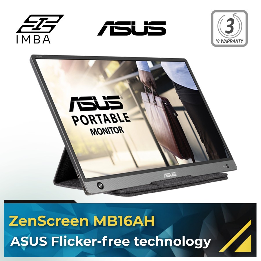 Jual ASUS ZenScreen MB16AH Portable USB Monitor Shopee Indonesia