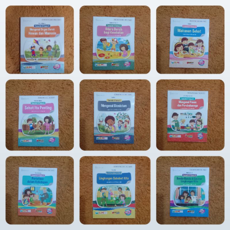 Jual Buku Tematik SD Kelas 5 Tema 1 2 3 4 5 6 7 8 9 Platinum Tiga ...