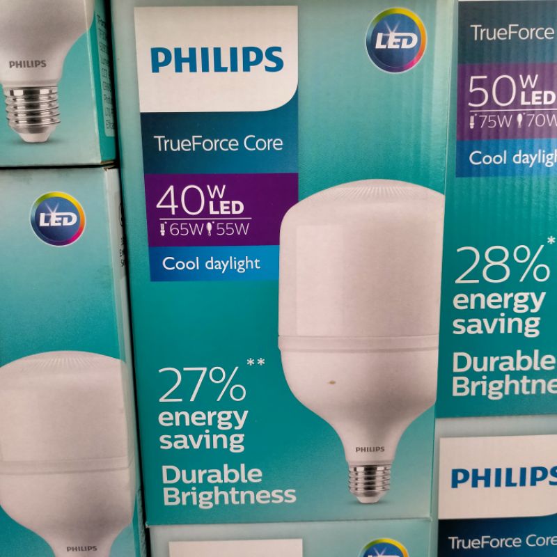 Jual Philips LED True Force TForce 30W/40W/50W Cooldaylight E27 ...