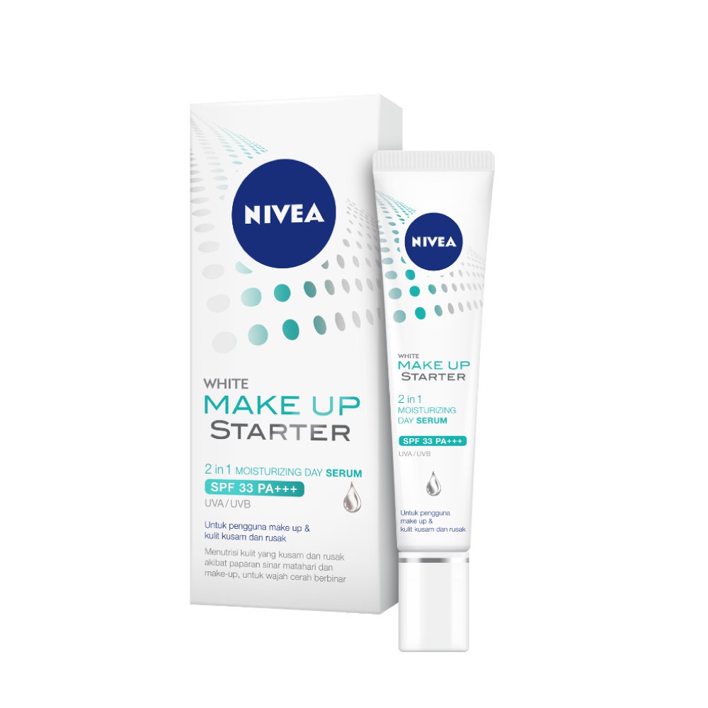 Jual [Makassar]Nivea Make Up Starter SPF 33 White Day Serum 30 mL