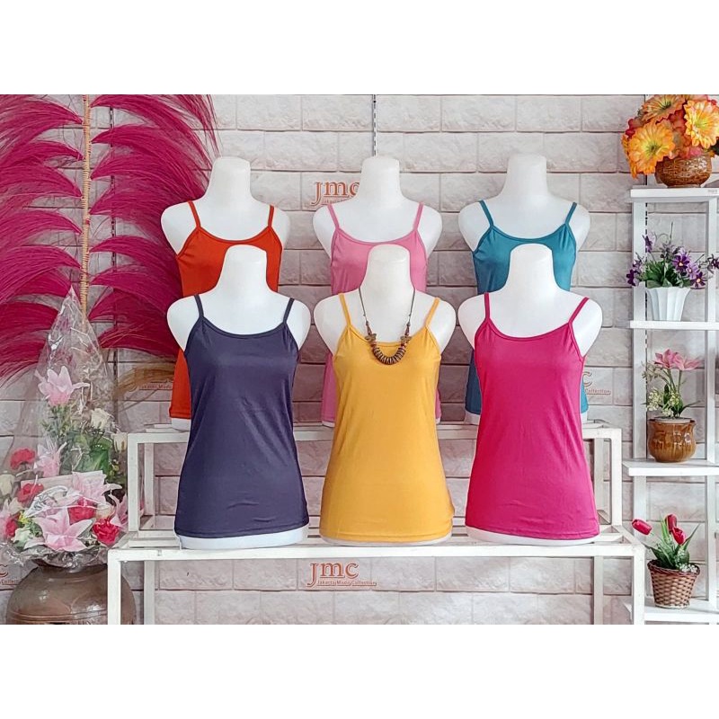 Jual Tangtop Polos Tali Kecil (Lush) | Shopee Indonesia