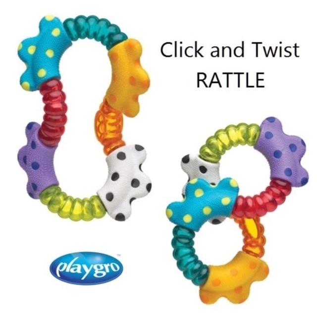 Jual Playgro Click & Twist Rattle / Gigitan Playgro | Shopee Indonesia