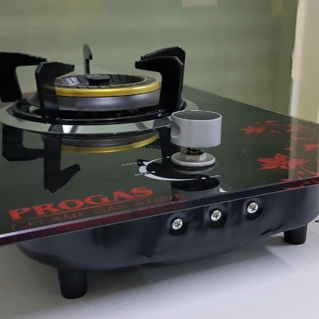 Jual Kompor Gas 1 Tungku Kompor Kaca Tanam/Duduk Gas Progas PG369 promo