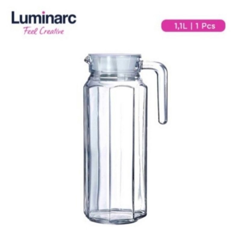 Jual Luminarc Pitcher Octime 11l Teko Kaca Pitcher Kaca Water Jug Luminarc Shopee 5448