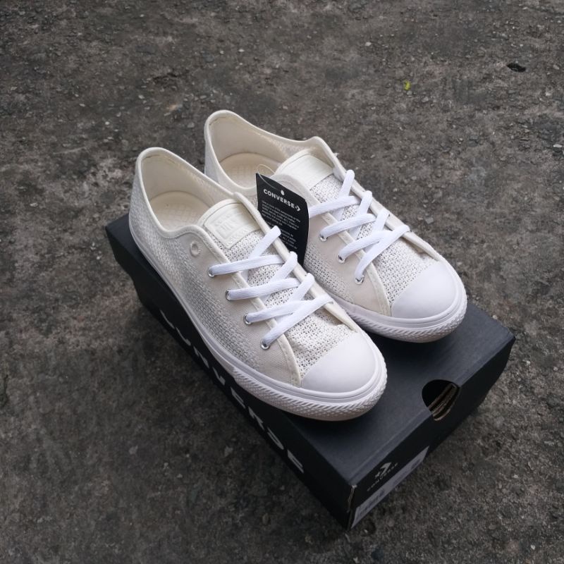 Jual SALE CONVERSE CT ALL STAR DAINTY CREAM WOMEN Original 100 BNIB 567694C Shopee Indonesia