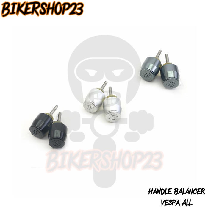 Jual Handle balancer vespa bar end handle balancer jalu stang | Shopee ...