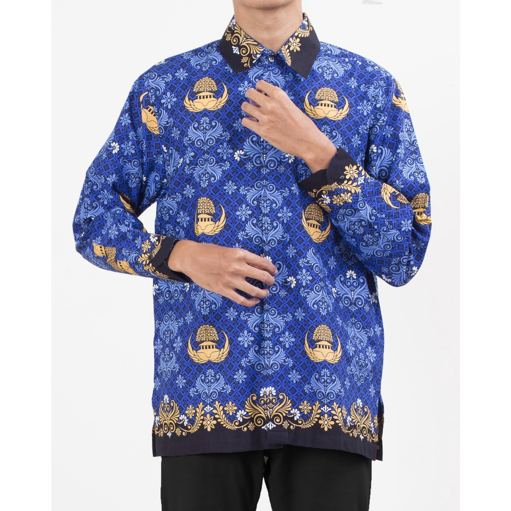 Jual Seragam Korpri Pria Terbaru Batik Korpri Cowok Koleksi Seragam Terbaru Mayang Collection