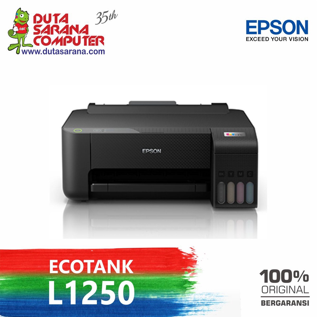 Jual Printer Epson Ecotank L1250 L 1250 L 1250 Print Only Printer A4 Wifi Epson Printer Murah 8864