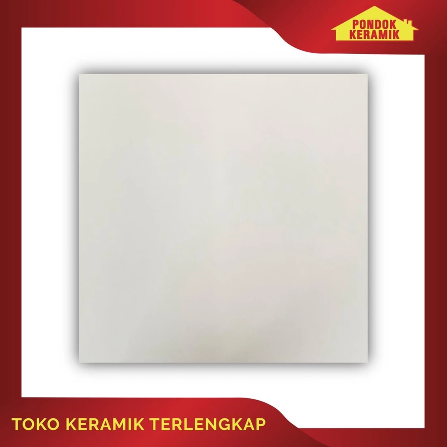 Keramik Lantai Spectrum 50X50 Glossy White