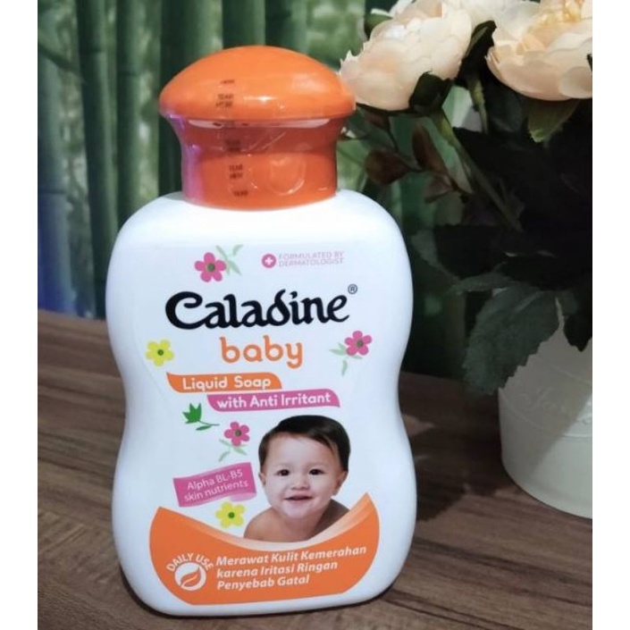 Jual CALADINE BABY LIQUID 200ML SABUN MANDI CAIR SABUN ANTI IRITASI ...