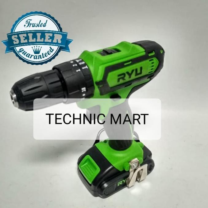 Jual -READY- CORDLESS IMPACT DRILL RYU RCI20V / RCI 20V MESIN BOR ...