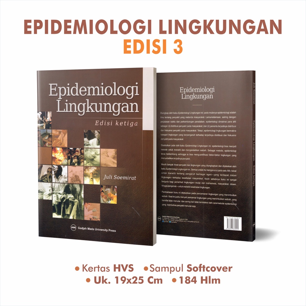 Jual Buku Belajar Epidemiologi Lingkungan Tentang Pencemaran Lingkungan