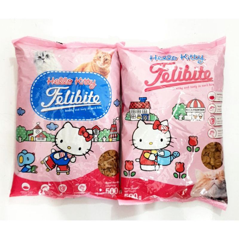 Jual Felibite makanan kucing 500 g donat ikan | Felibit pakan kucing ...